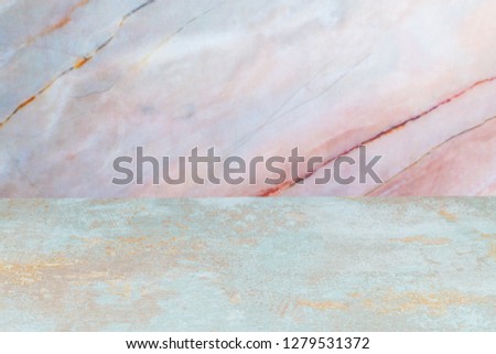 Marble texture on the wall and cement background. Close Up photo on the surface. Marble texture background.