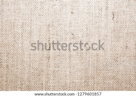 Texture of natural linen fabric