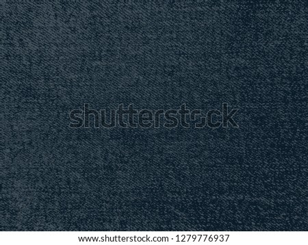 Blue jean denim texture background.Vector illustration.