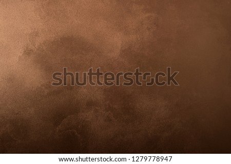 Classic brown texture for designer background. Illuminated wall. Rough surface. Raster image. Elegant background. Royalty-Free Stock Photo #1279778947