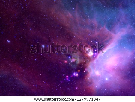 Dazzling Galaxy - Elements of this Image Furnished by NASA