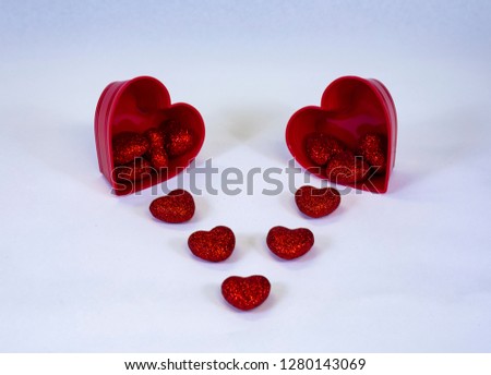 Two Valentine's Day hearts find love.