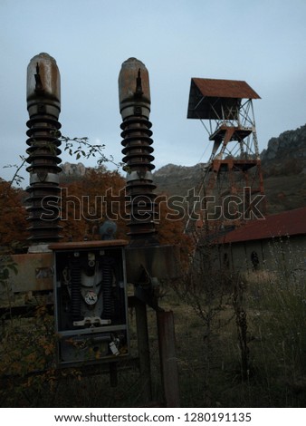 mining tower. León. Spain