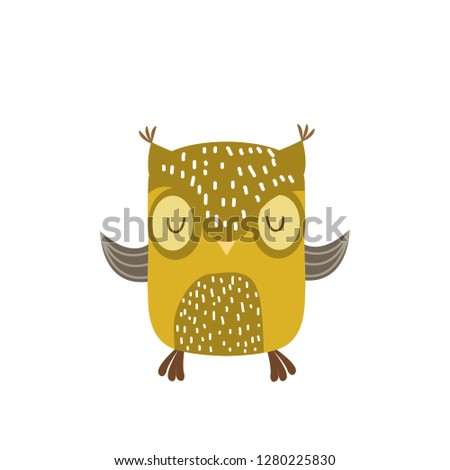 decorative owl vector
