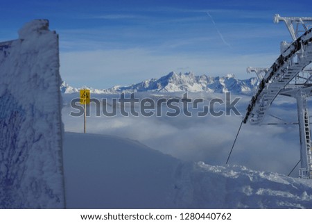 Skiing Landscape Mountainscape 