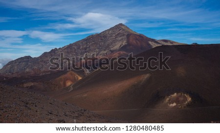 Haleakala Crater, National Park, Maui, Hawaii, USA