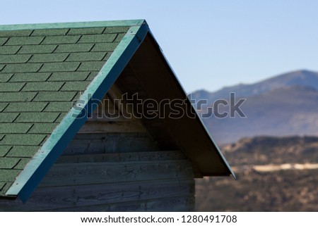 Mountain refuge (roof), Madrid.