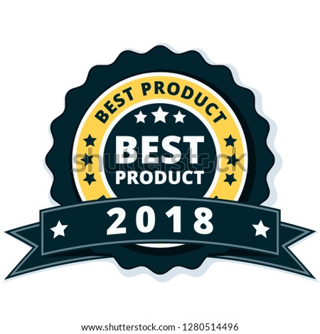 2018 Best Product Label illustration