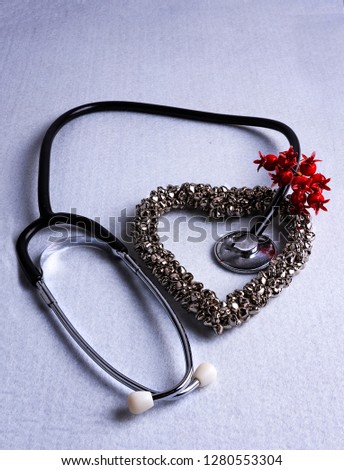 heart health is important. An icon for our medical doctors and medical festivals