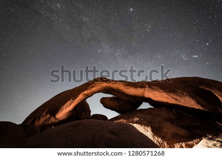 Arch Rock in Joshua Tree National Park