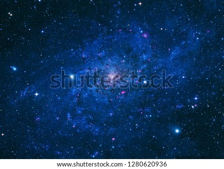 Galaxy Nebula - Elements of this Image Furnished by NASA
