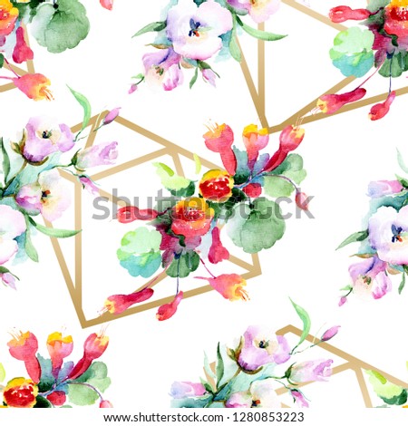  [Color] [name]. Floral botanical flower. Wild spring leaf wildflower isolated. Watercolor background illustration set. Watercolour drawing fashion aquarelle isolated.