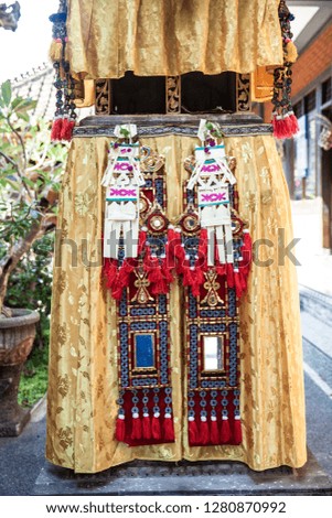 Festive Balinese ornament