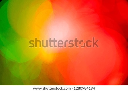 bright abstract colored bokeh background