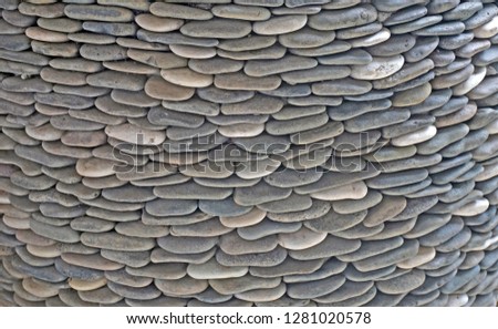 
Texture background pebble stones             