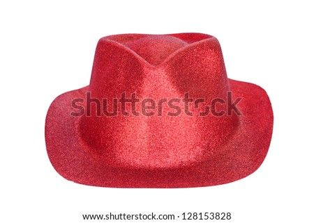 The fantasy hat isolated on a white background