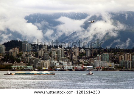 Vancouver Cityscape by the water