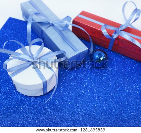 Colorful gifts. Holiday