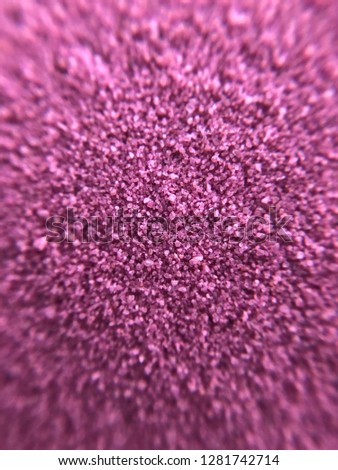 The Symbol Of Valentine's Day. Pink sand background. Sand-like texture in pink