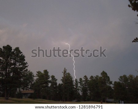 Dark Lightning Storm