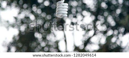 Isolated parts of a white hanging lights photograph
