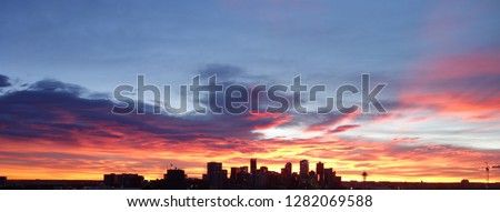 Denver Skyline - Sunrise