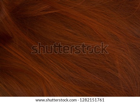 red golden hair texture background  