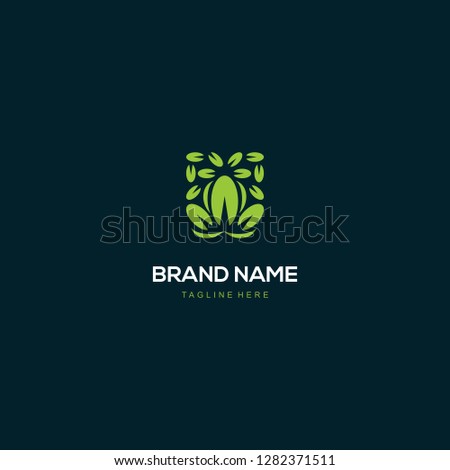 Leaf Gardening Nature Abstract Ecology Friendly Business Logo