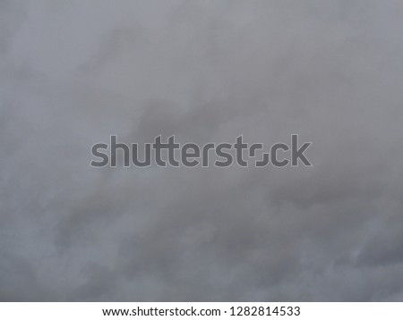 Dark grey rainy clouds