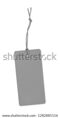 Label isolated on white