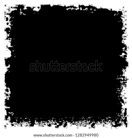 Grunge black and white vector background
