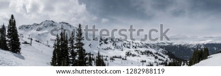 Winter in Whistler, BC
