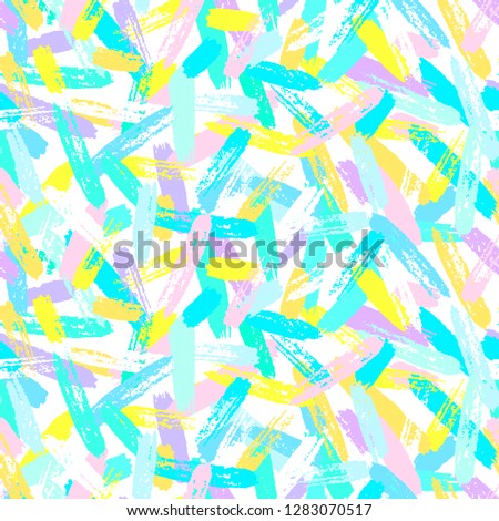 Paint strokes pattern. Grunge splatter background. Ink lines design. Chaos. Trendy modern background. Scrawl. Scribble. Abstract art.