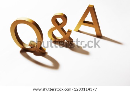 Q&A on white background.