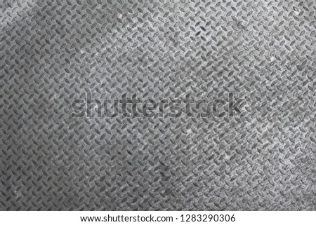 Industrial metal plate background texture.