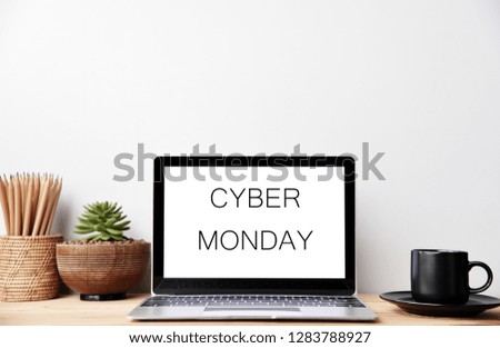 Cyber Monday Business Concept