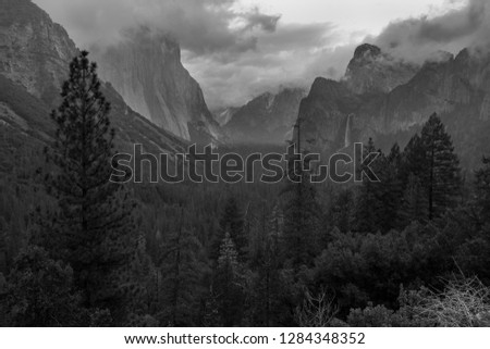Fog at Tunnel View