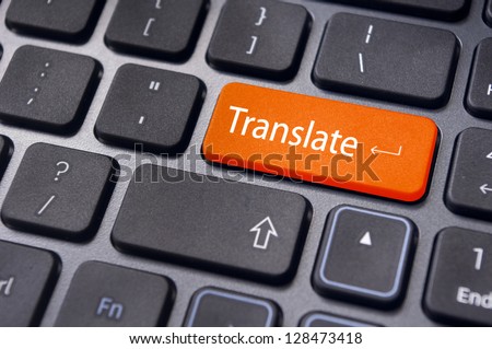 translate button on computer keyboard, translation of languages.