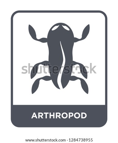 arthropod icon vector on white background, arthropod trendy filled icons from Stone age collection, arthropod vector illustration