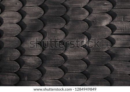 old wooden roof texture as nice history background