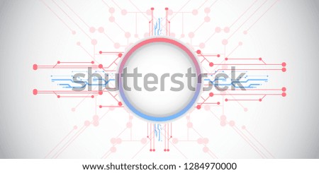 Abstract technology concept background