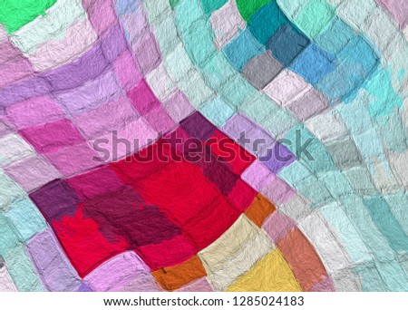 Colorful nice Color glossy. Beautiful painted Surface design banners.Gradient,consisting,paper design,book,abstract shape Website work,stripes,tiles,background texture wall have copy space for text.