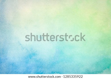 Blank Abstract light watercolor paper background with space for copy space.