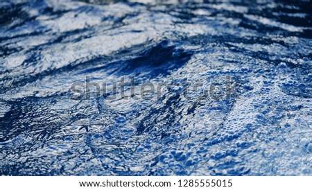 Water background / Water is a transparent, tasteless, odorless, and nearly colorless chemical substance, which is the main constituent of Earth's streams