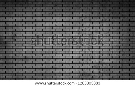Dark Brick Wall Background Pattern Large Black Floor Texture
