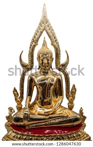 "Arch frame" Buddha statue