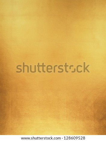 Gold Leaf Background / Luxury gold paper texture background