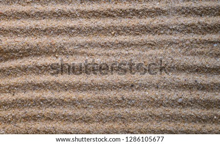 Sand surface pattern, streak line