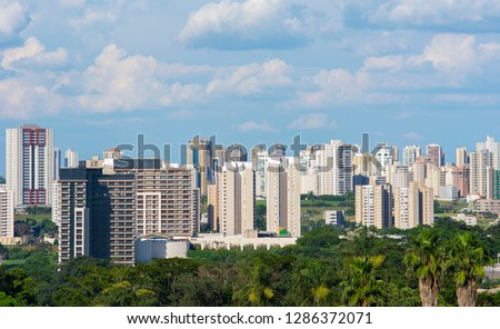 landscape city (Ribeirao Preto - Sao Paulo - Brazil)