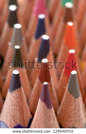macro background of the pencil as an element for design. high resolution.
